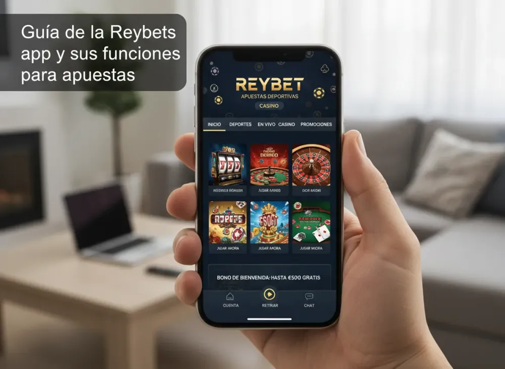 Guía de la Reybets app y sus funciones para apuestas